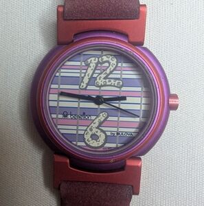 Benetton By Bulova 80s Vintage Casual Fun Women's Watch